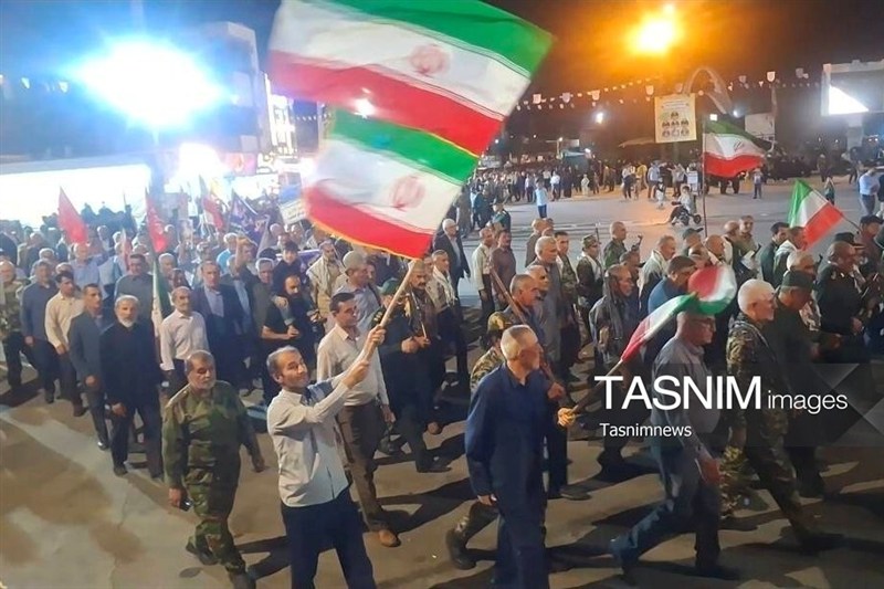 رزمایش جانفدایان کهگیلویه همزمان با هفته دفاع مقدس