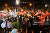 تجمع حماسی یاسوج در نخستین شب هفته دفاع مقدس