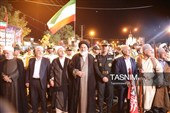 تجمع حماسی یاسوج در نخستین شب هفته دفاع مقدس