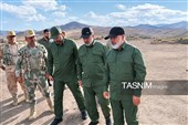 بازدید فرمانده نیروی زمینی سپاه از پایگاه‌های عملیاتی مناطق شمالغرب