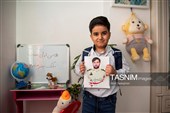 بدرقه فرزند شهید تا مدرسه