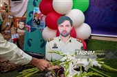 بدرقه فرزند شهید تا مدرسه