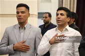 بدرقه ورزشکاران کرمانی اعزامی به مسابقات آسیایی ناگویای ژاپن