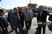 حضور علی نیکزاد در جلسه بررسی مسائل بازسازی حسینیه‌اعظم زنجان