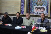 حضور علی نیکزاد در جلسه بررسی مسائل بازسازی حسینیه‌اعظم زنجان