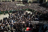 تشییع پیکر آیت‌الله العظمی شبیری زنجانی در قم - 2