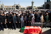 تشییع پیکر آیت‌الله العظمی شبیری زنجانی در قم - 2