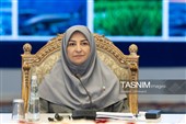 شینا انصاری، رئیس سازمان حفاظت محیط زیست، در حاشیه هفتمین نشست کنفرانس اعضای کنوانسیون تهران