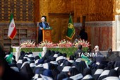 آیین آغاز سال تحصیلی جدید در حرم مطهر رضوی