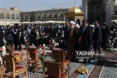 آیین آغاز سال تحصیلی جدید در حرم مطهر رضوی