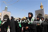 آیین آغاز سال تحصیلی جدید در حرم مطهر رضوی