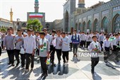 آیین آغاز سال تحصیلی جدید در حرم مطهر رضوی
