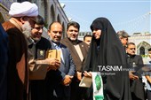 آیین آغاز سال تحصیلی جدید در حرم مطهر رضوی