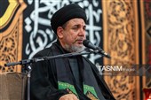 عزاداری عرب زبانان در حرم حضرت معصومه(س)