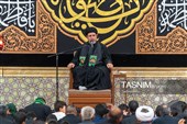 عزاداری عرب زبانان در حرم حضرت معصومه(س)