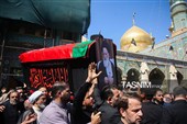 تشییع و تدفین پیکر آیت‌الله شبیری زنجانی در حرم