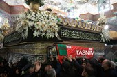تشییع و تدفین پیکر آیت‌الله شبیری زنجانی در حرم