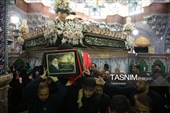 تشییع و تدفین پیکر آیت‌الله شبیری زنجانی در حرم