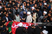 تشییع و تدفین پیکر آیت‌الله شبیری زنجانی در حرم