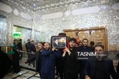تشییع و تدفین پیکر آیت‌الله شبیری زنجانی در حرم