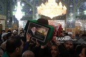 تشییع و تدفین پیکر آیت‌الله شبیری زنجانی در حرم