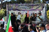 تشییع شهید مدافع امنیت علیرضا مهرابی در دامغان