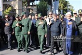 تشییع شهید مدافع امنیت علیرضا مهرابی در دامغان