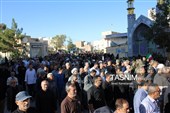 تشییع شهید مدافع امنیت علیرضا مهرابی در دامغان