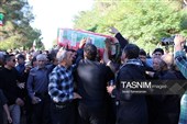 تشییع شهید مدافع امنیت علیرضا مهرابی در دامغان