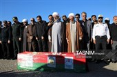 تشییع شهید مدافع امنیت علیرضا مهرابی در دامغان