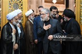 مراسم گرامیداشت ارتحال حضرت آیت‌الله العظمی شبیری زنجانی در حرم مطهر حضرت معصومه (س)
