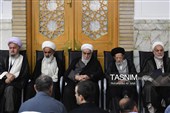 مراسم گرامیداشت ارتحال حضرت آیت‌الله العظمی شبیری زنجانی در حرم مطهر حضرت معصومه (س)