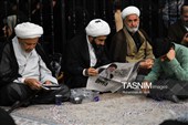 مراسم گرامیداشت ارتحال حضرت آیت‌الله العظمی شبیری زنجانی در حرم مطهر حضرت معصومه (س)