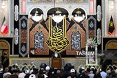 مراسم گرامیداشت ارتحال حضرت آیت‌الله العظمی شبیری زنجانی در حرم مطهر حضرت معصومه (س)