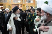 مراسم گرامیداشت ارتحال حضرت آیت‌الله العظمی شبیری زنجانی در حرم مطهر حضرت معصومه (س)