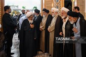 مراسم گرامیداشت ارتحال حضرت آیت‌الله العظمی شبیری زنجانی در حرم مطهر حضرت معصومه (س)