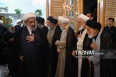 مراسم گرامیداشت ارتحال حضرت آیت‌الله العظمی شبیری زنجانی در حرم مطهر حضرت معصومه (س)
