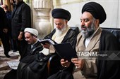 مراسم گرامیداشت ارتحال حضرت آیت‌الله العظمی شبیری زنجانی در حرم مطهر حضرت معصومه (س)
