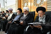 مراسم گرامیداشت ارتحال حضرت آیت‌الله العظمی شبیری زنجانی در حرم مطهر حضرت معصومه (س)