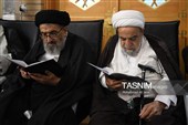 مراسم گرامیداشت ارتحال حضرت آیت‌الله العظمی شبیری زنجانی در حرم مطهر حضرت معصومه (س)