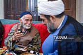 دیدار خادمان بسیجی آستان قدس رضوی با خانواده شهیدان رمارم