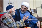 دیدار خادمان بسیجی آستان قدس رضوی با خانواده شهیدان رمارم