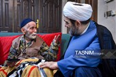 دیدار خادمان بسیجی آستان قدس رضوی با خانواده شهیدان رمارم