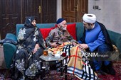 دیدار خادمان بسیجی آستان قدس رضوی با خانواده شهیدان رمارم