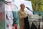 مراسم بزرگداشت سردار شهید پاکپور در روستای دهسد خنداب