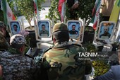 مزار شهدای اصفهان عطرافشانی و غبارروبی شد