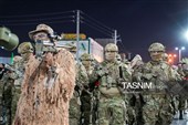 رزمایش جان‌فدایان ایران در لامرد