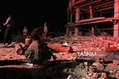مردم در قدمگاه 42 شهید سپاه البرز