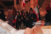 مردم در قدمگاه 42 شهید سپاه البرز