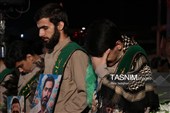 مردم در قدمگاه 42 شهید سپاه البرز